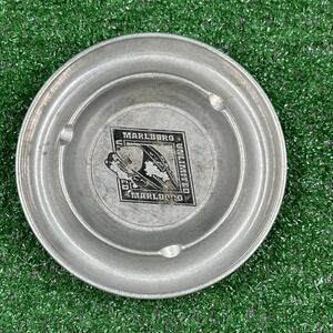 Vintage Marlboro Unlimited‎ Pewter Ashtray